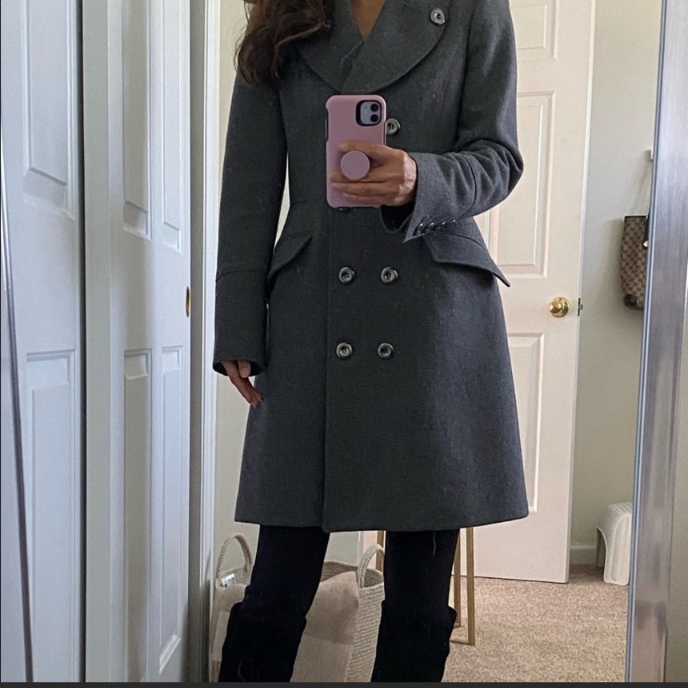Authentic Burberry Coat-Size 4